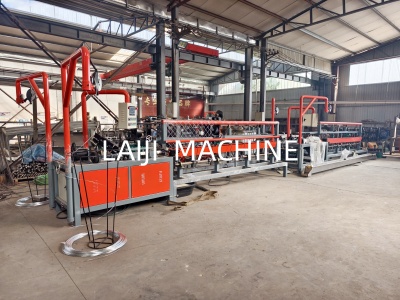 МАШИНА ДЛЯ ИЗГОТОВЛЕНИЯ ОГРАЖДЕНИЙ ИЗ ЗВЕНЬЕВ ЦЕПИ